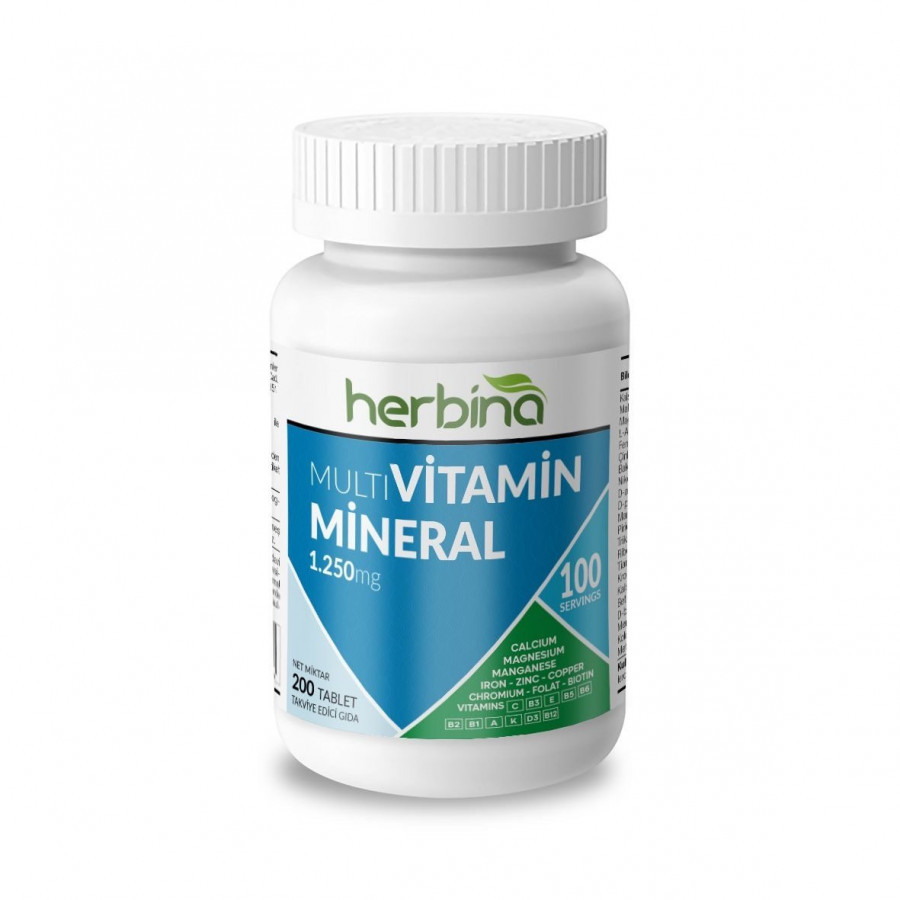 Herbina Multivitamin Mineral 200 Tablet