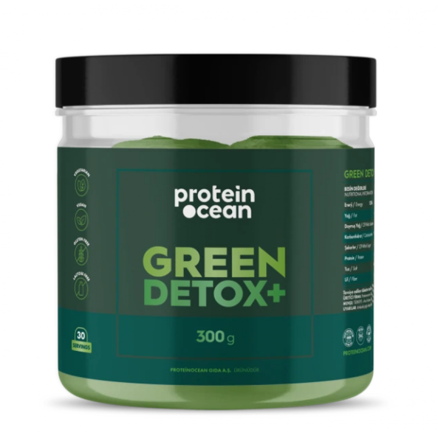 PROTEINOCEAN  GREEN DETOX+ 300 GR