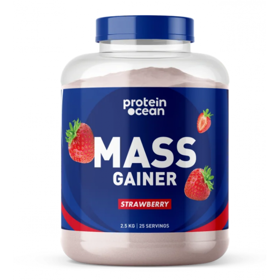 PROTEINOCEAN ÇİLEK AROMALI MASS GAINER 2,5 KG