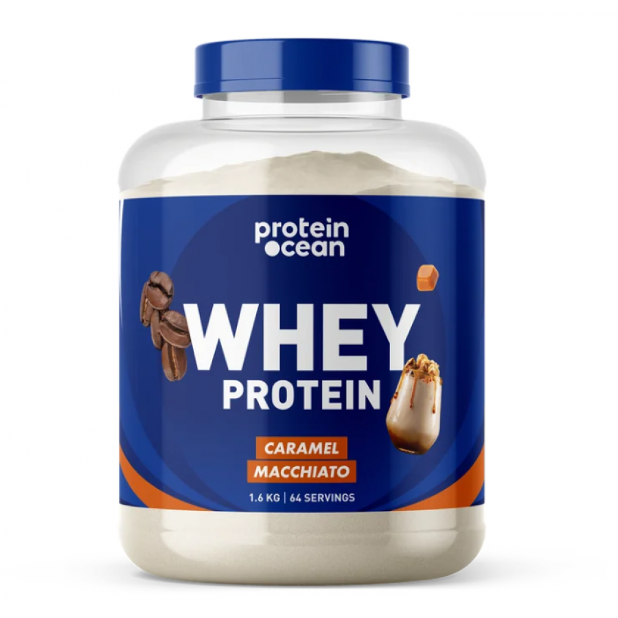 PROTEINOCEAN WHEY PROTEIN 1.6 KG CARAMEL MACCIATO AROMALI