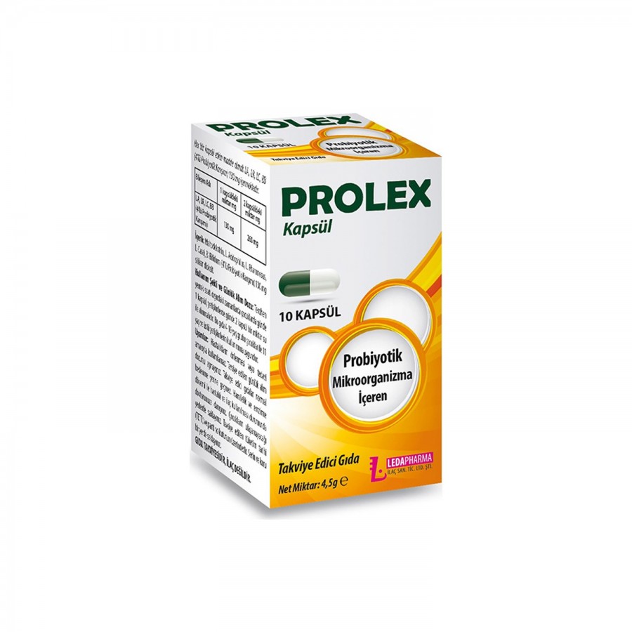 PROLEX PROBİYOTİK (10 KAPSÜL)